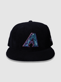Gorra de cristal AZ D-Backs (negra)