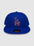 Gorra LA Tattoo Crystal (Azul)