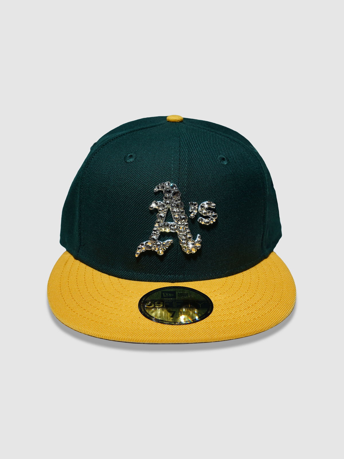 Oakland Crystal Hat (2 Tone)