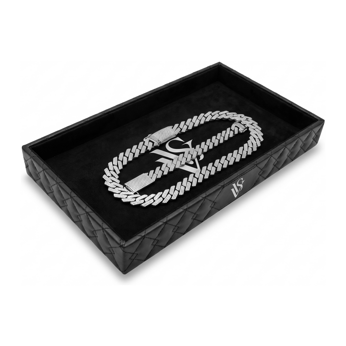 VVS 2-Inch Leather Vault Tray