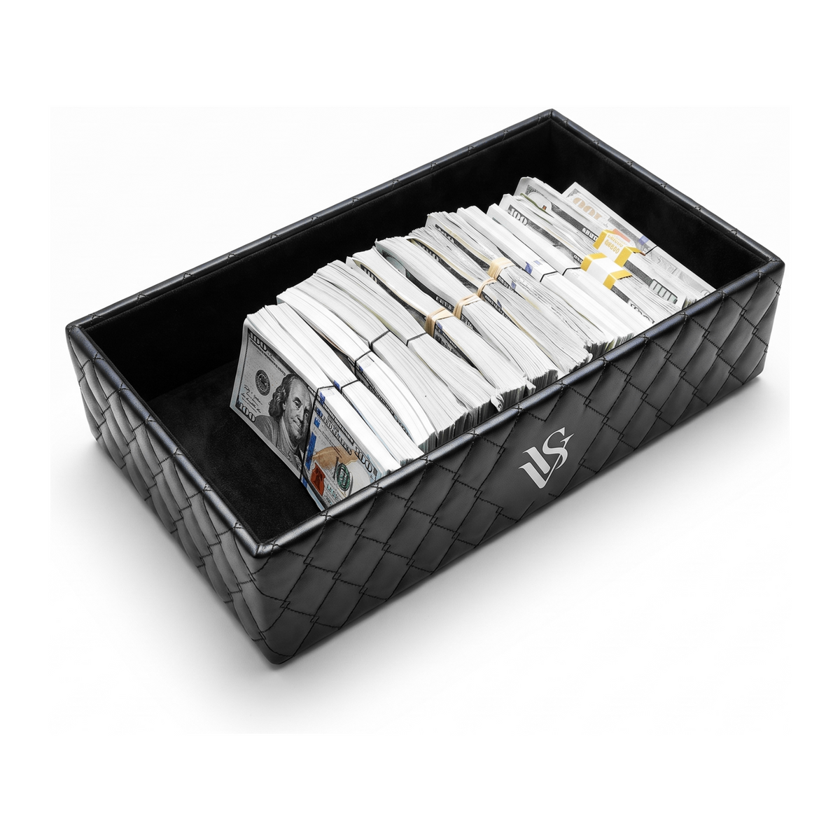 VVS 4-Inch Leather Vault Tray
